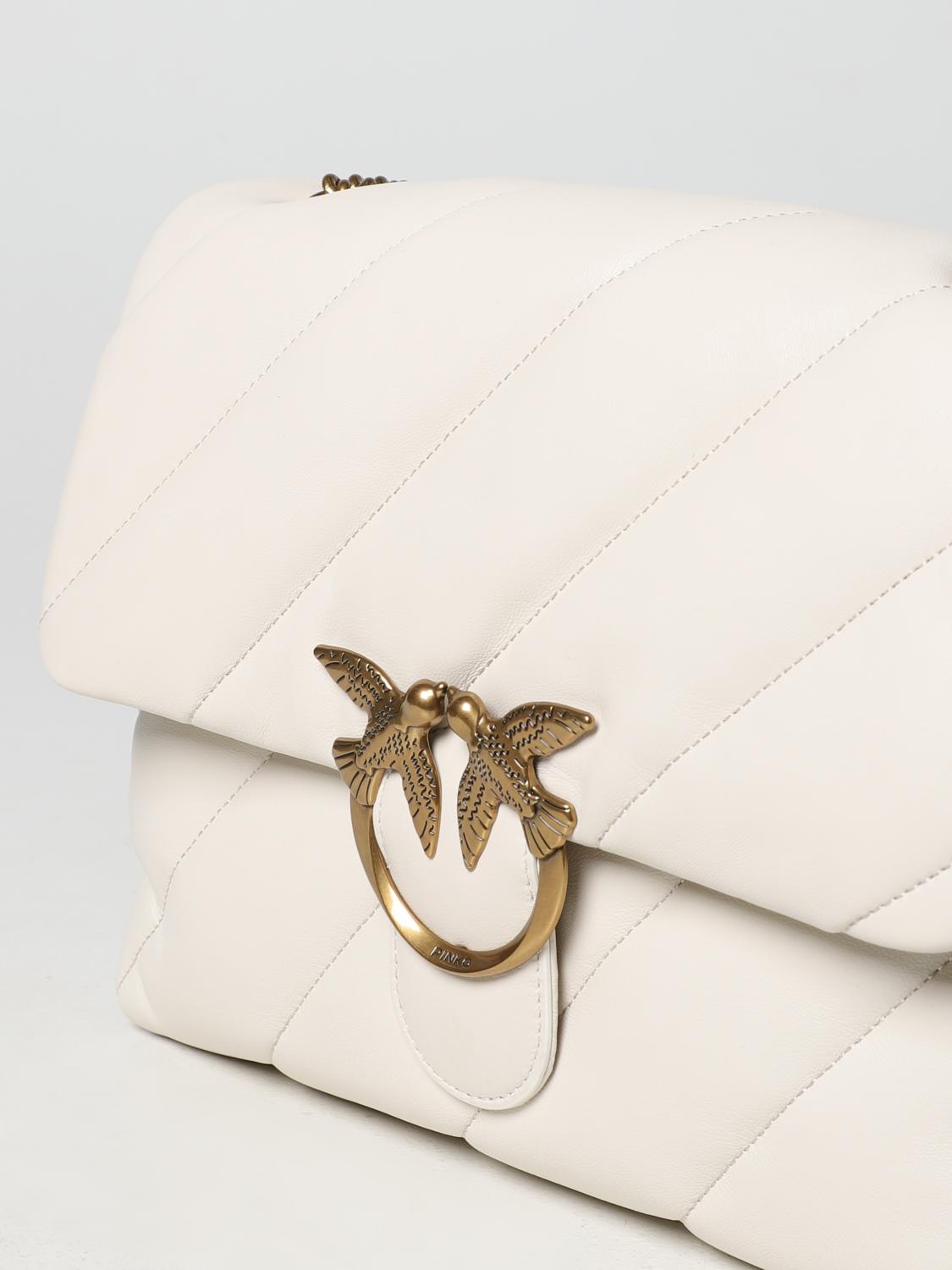 PINKO SCHULTERTASCHE: Schultertasche damen Pinko, Weiß - Img 3