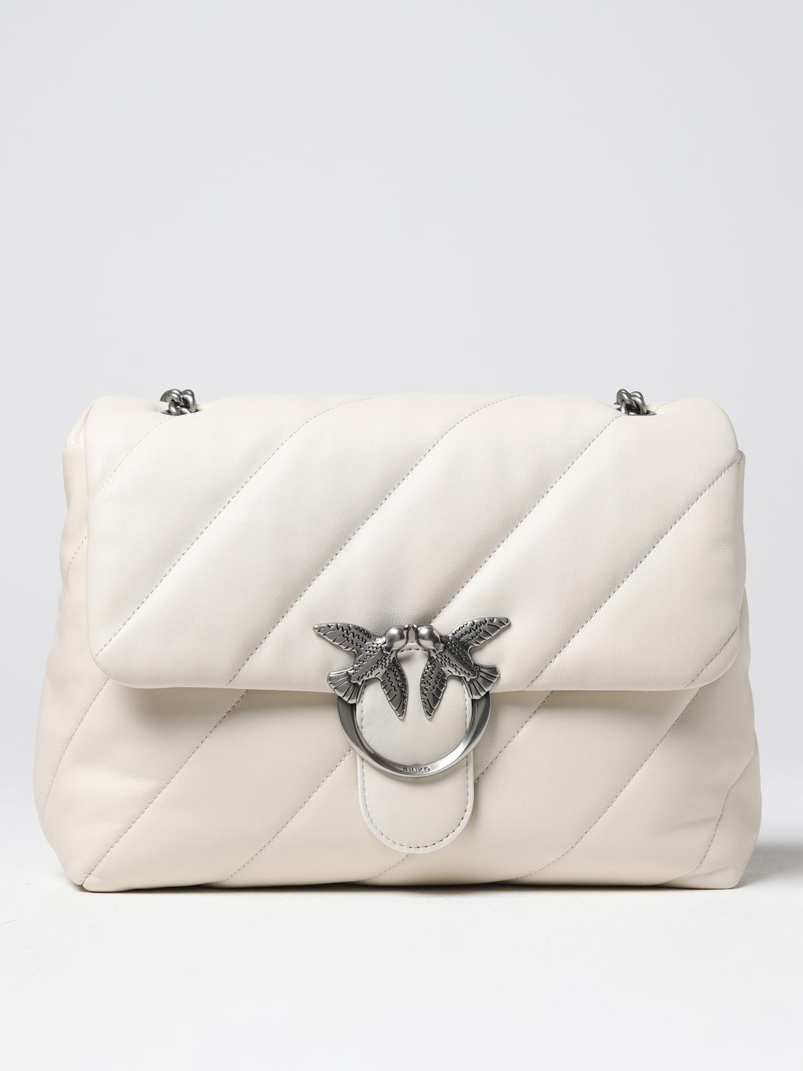 PINKO BOLSO DE HOMBRO: Bolso de hombro mujer Pinko, Marfil - Img 1