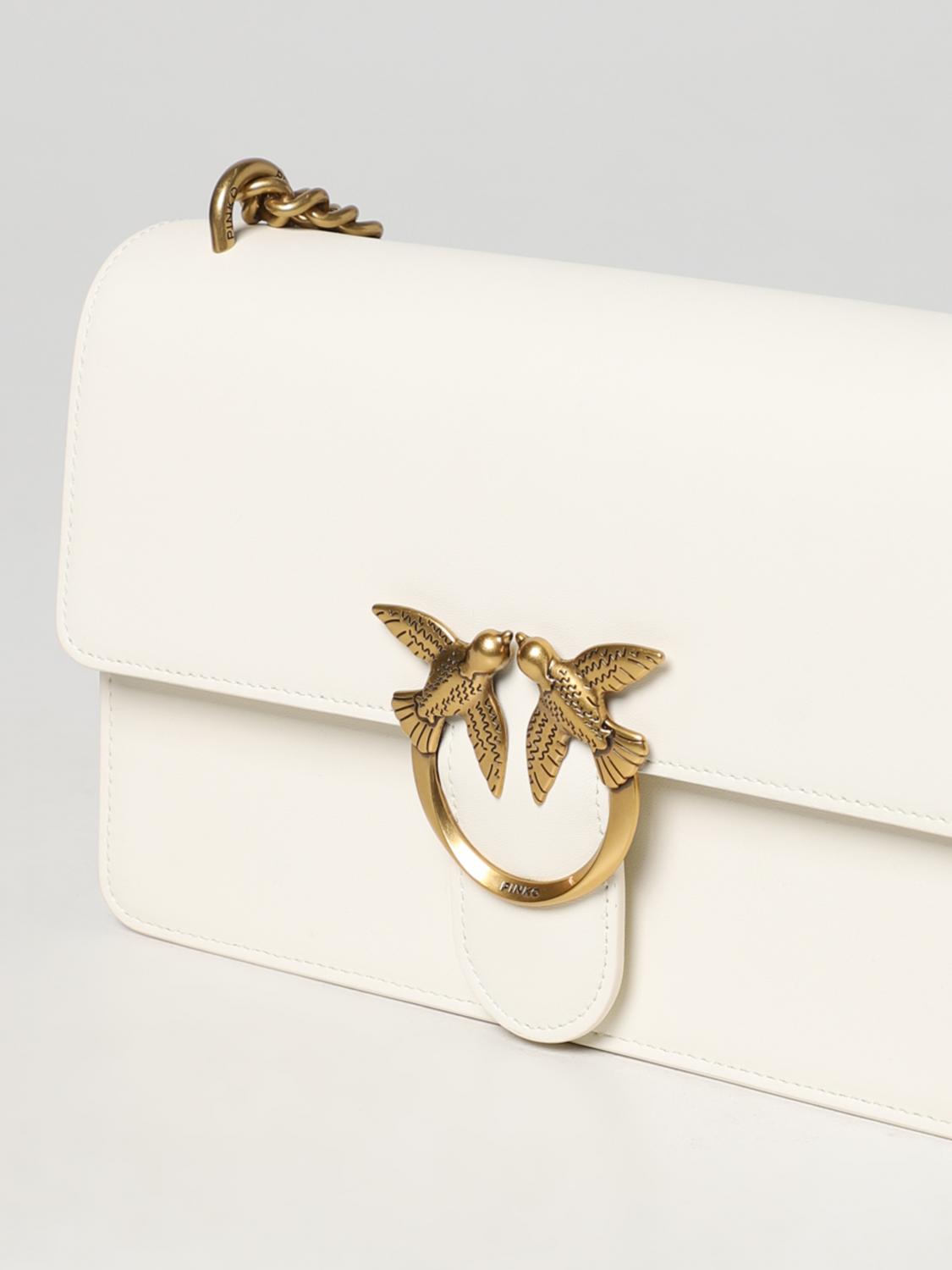 PINKO SCHULTERTASCHE: Schultertasche damen Pinko, Ivory - Img 3