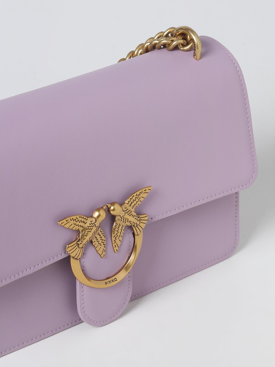 PINKO SCHULTERTASCHE: Schultertasche damen Pinko, Glyzinien - Img 3