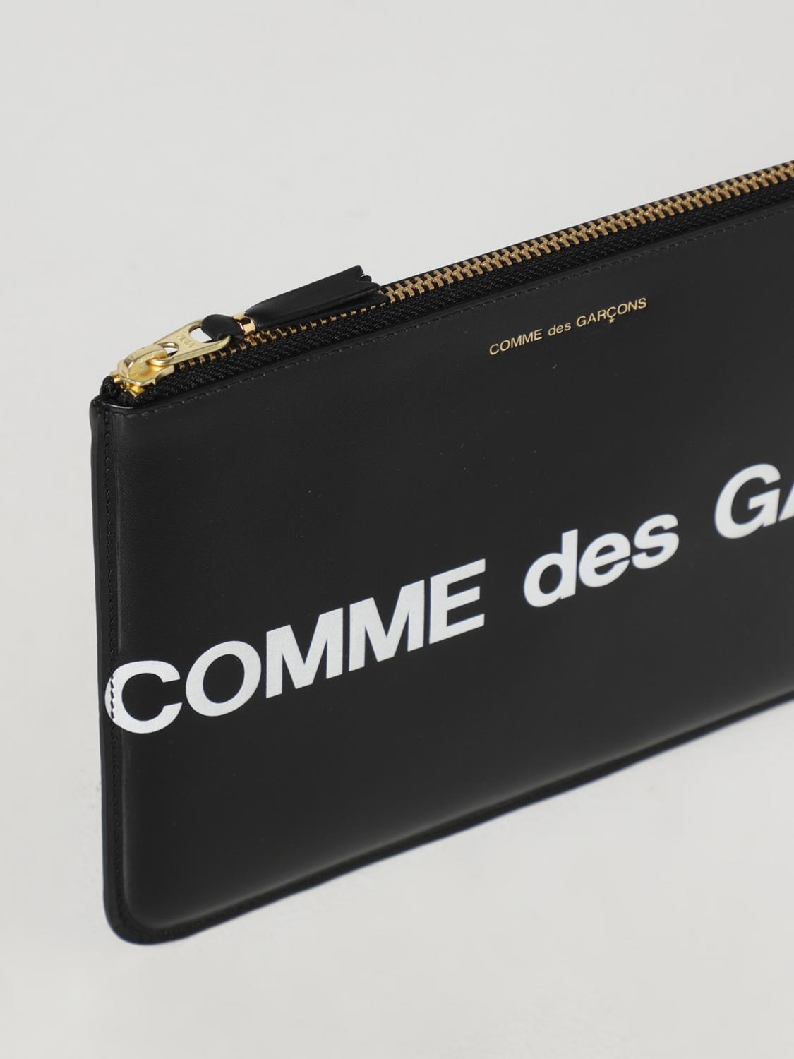 COMME DES GARÇONS WALLET PORTAFOGLIO: Portafoglio Comme Des Garçons Wallet in pelle, Nero - Img 3