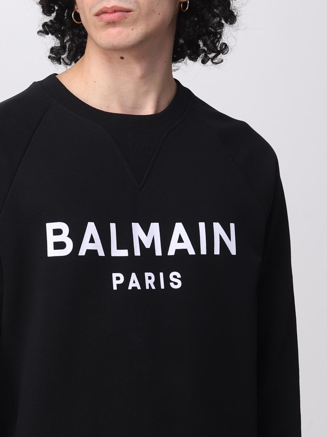 BALMAIN PULLOVER: Pullover herren Balmain, Schwarz - Img 5
