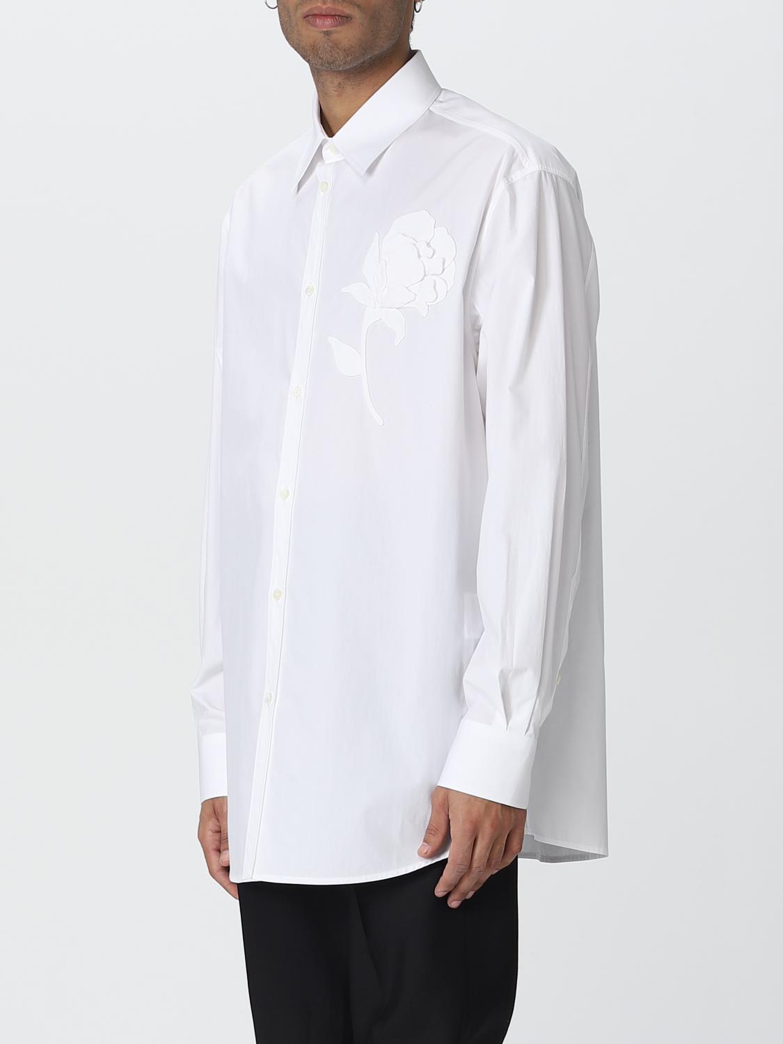 VALENTINO CAMICIA: Camicia Valentino in popeline, Bianco - Img 4