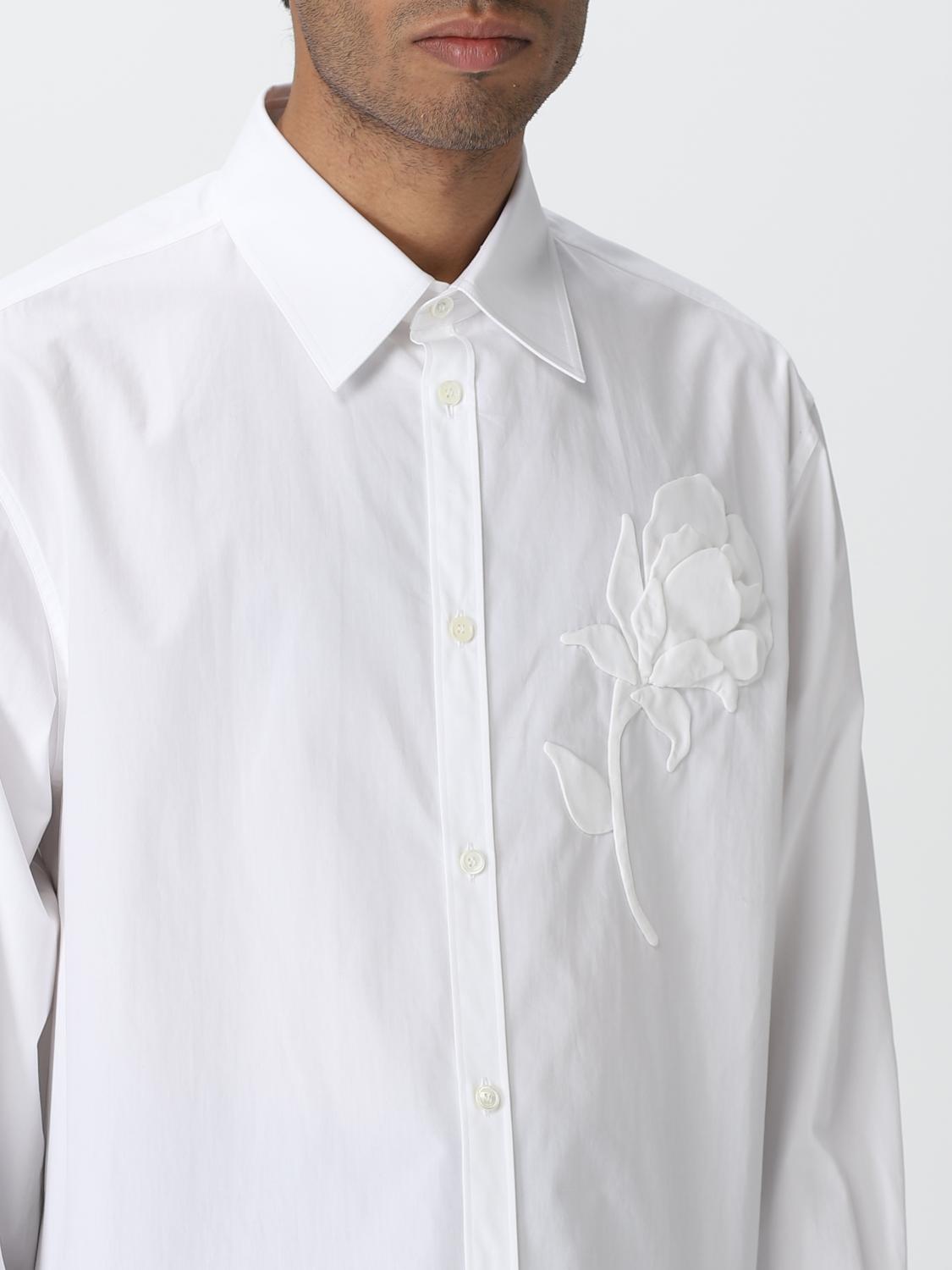 VALENTINO CAMICIA: Camicia Valentino in popeline, Bianco - Img 5