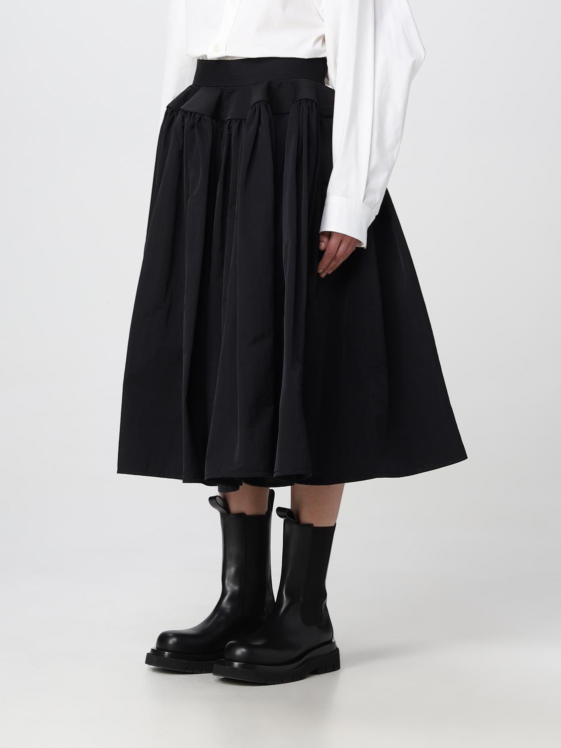 BOTTEGA VENETA FALDA: Falda mujer Bottega Veneta, Negro - Img 4
