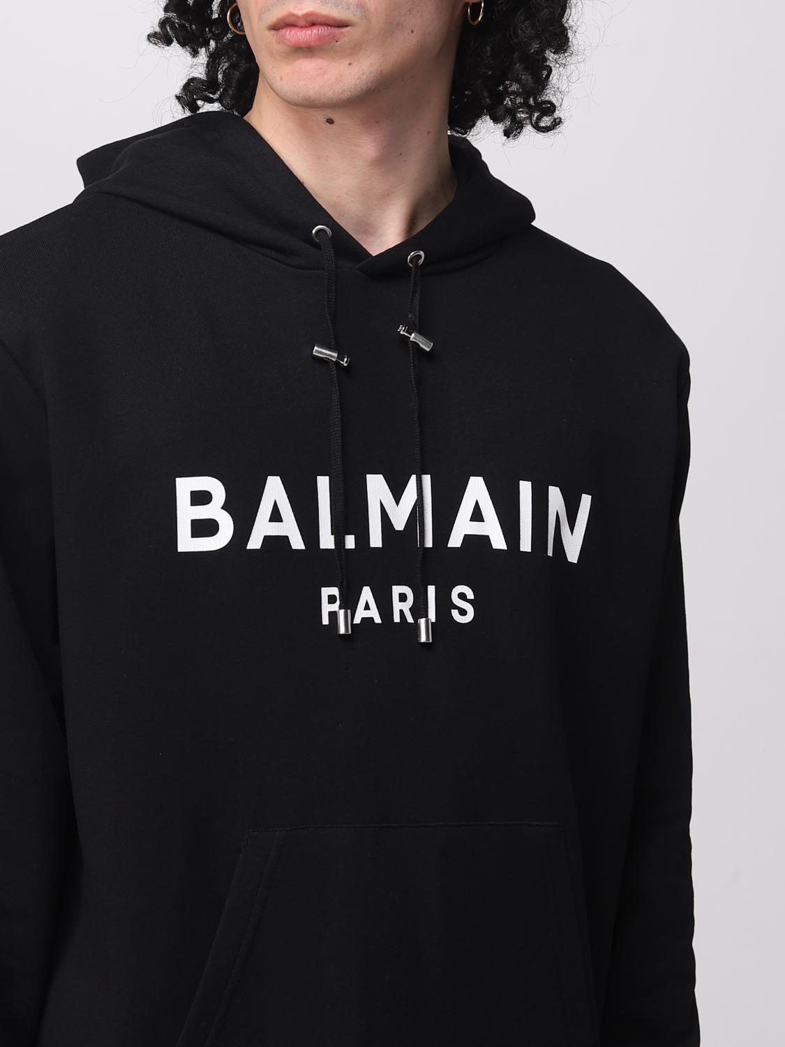 BALMAIN SWEATSHIRT: Pull homme Balmain, Noir - Img 5