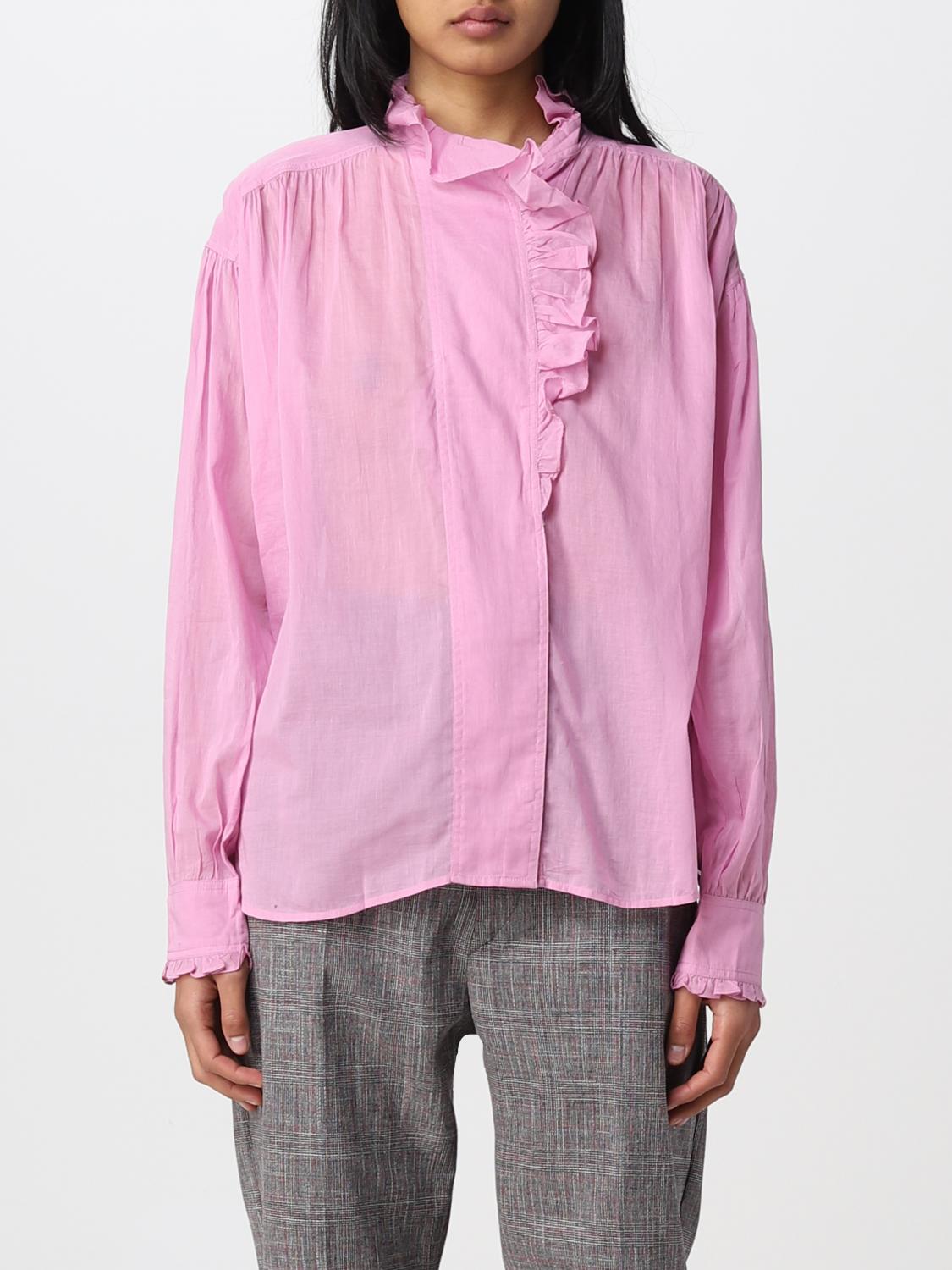 ISABEL MARANT ETOILE CAMISA: Camisa mujer Isabel Marant Etoile, Lila - Img 1