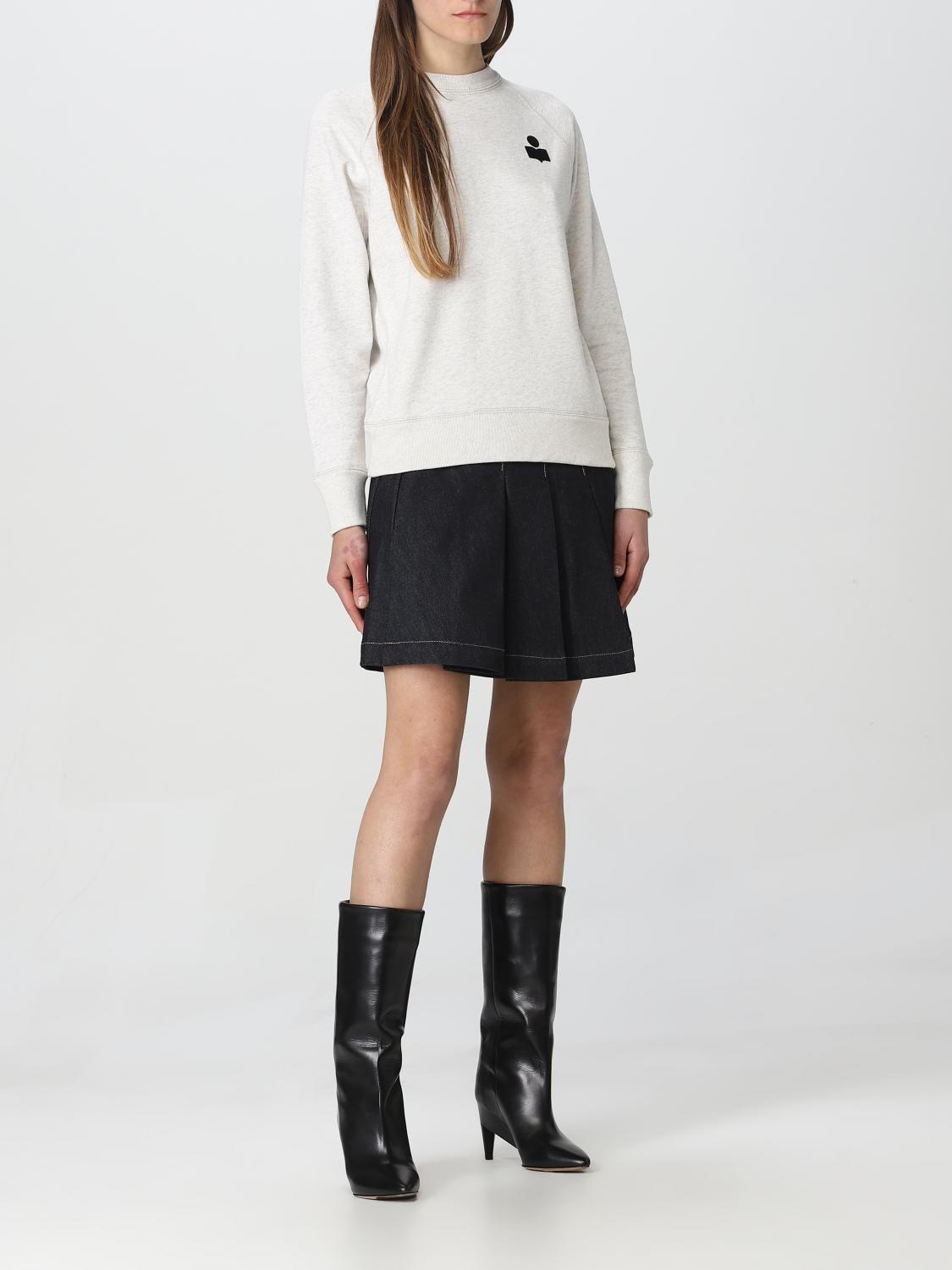 ISABEL MARANT ETOILE SUDADERA: Sudadera mujer Isabel Marant Etoile, Crudo - Img 2