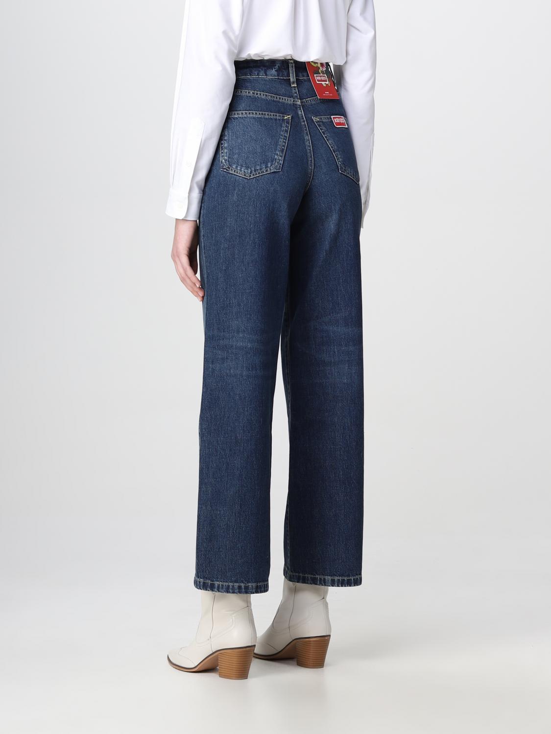 Kenzo Outlet: Jeans woman - Blue | Kenzo jeans FD52DP2126B2