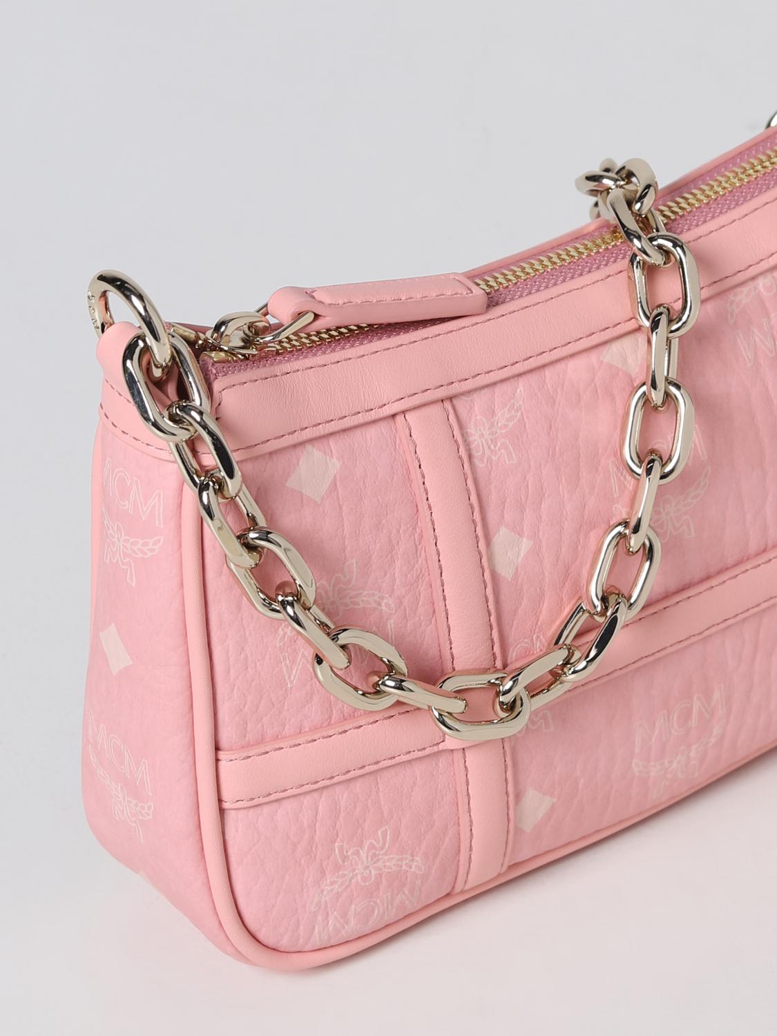 MCM MINI BAG: Handbag woman Mcm, Pink - Img 3