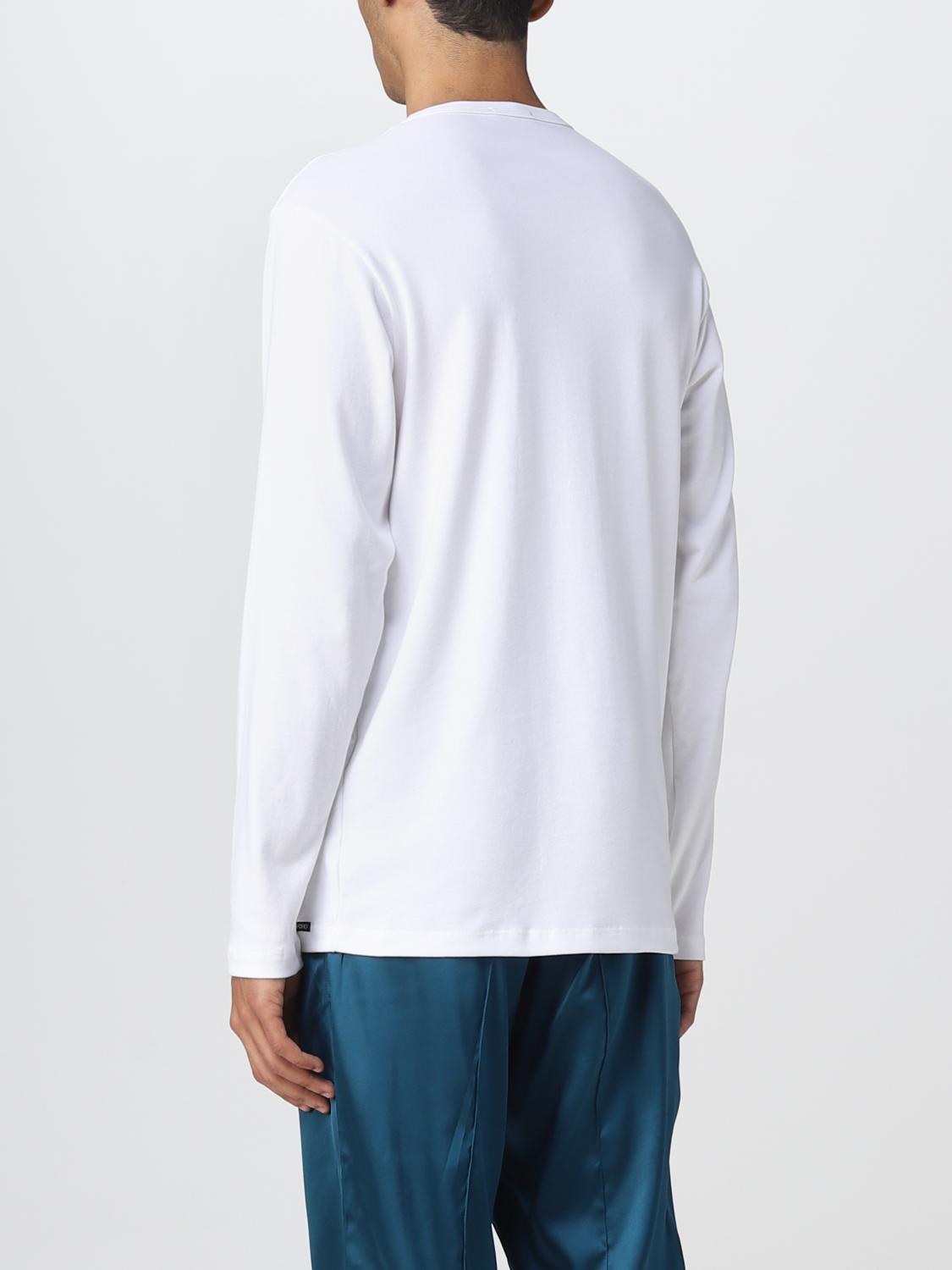 TOM FORD: T-shirt men - White | Tom Ford t-shirt T4M151040