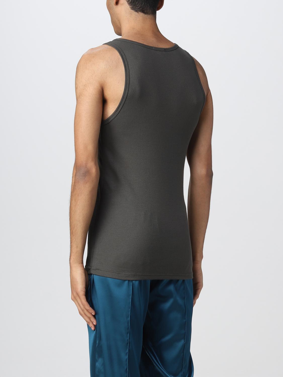 TOM FORD T-SHIRT: Tank top men Tom Ford, Green - Img 3