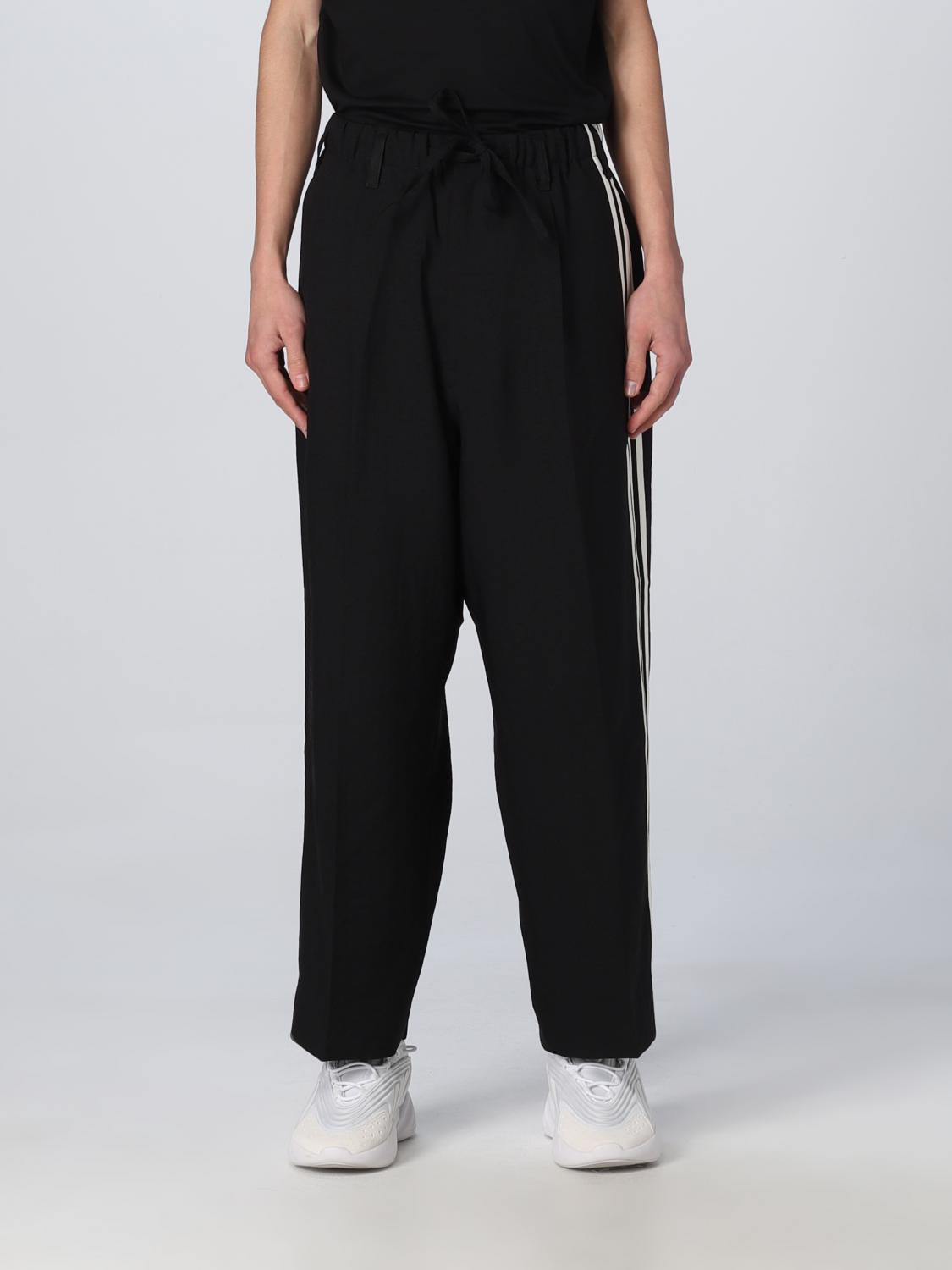 Y-3 ワイドパンツ　IA1657-black Y-3 Pants men - Black | IA1657 | GIGLIO.COM