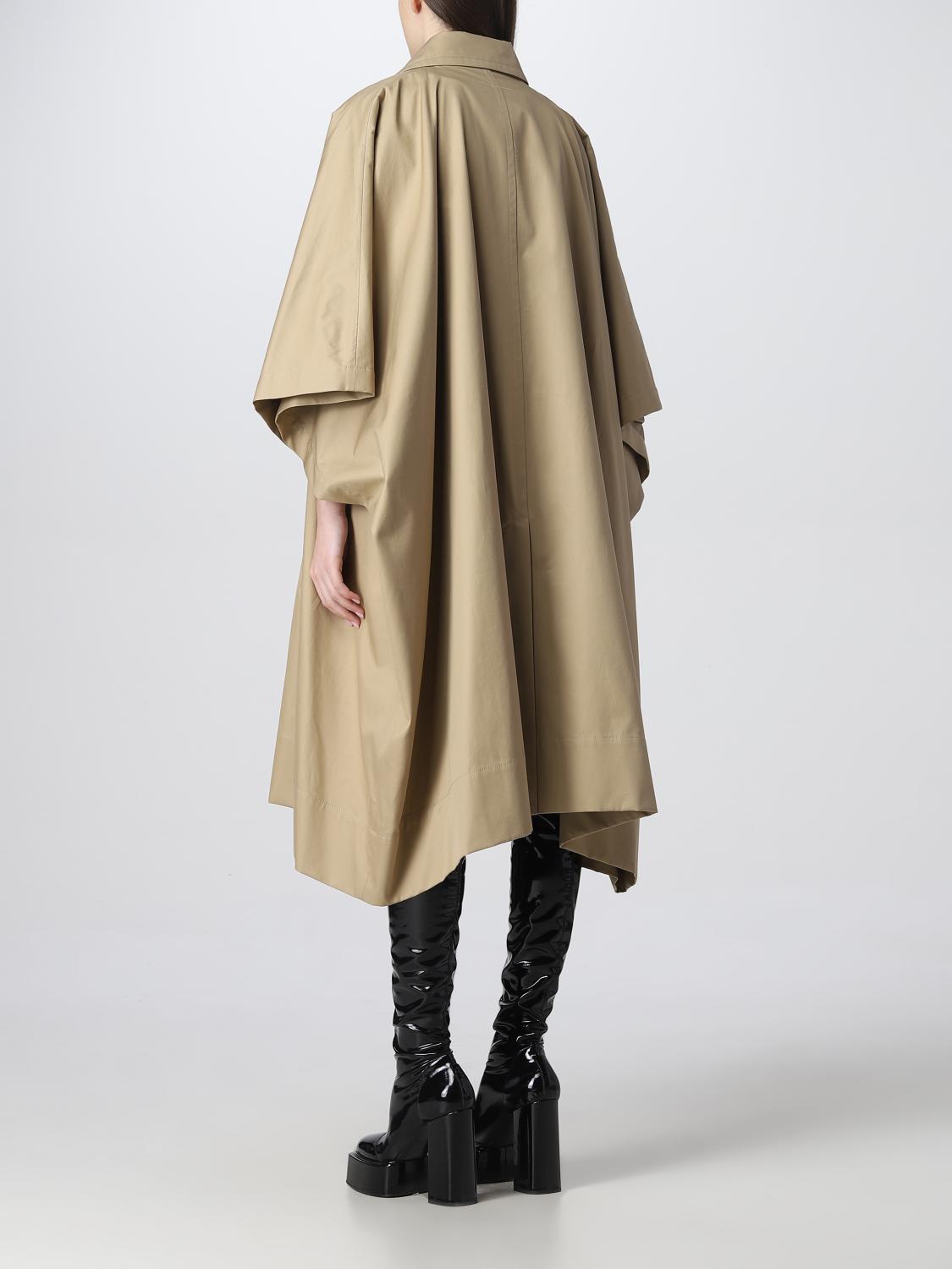 MM6 MAISON MARGIELA: Coat woman - Beige | Mm6 Maison