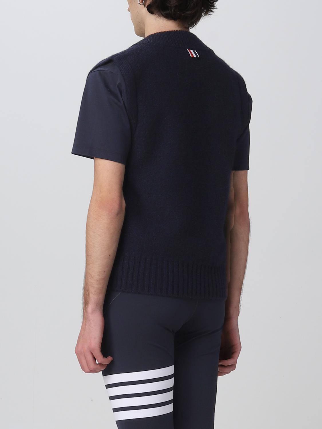 THOM BROWNE WESTE: Pullover herren Thom Browne, Blau - Img 3