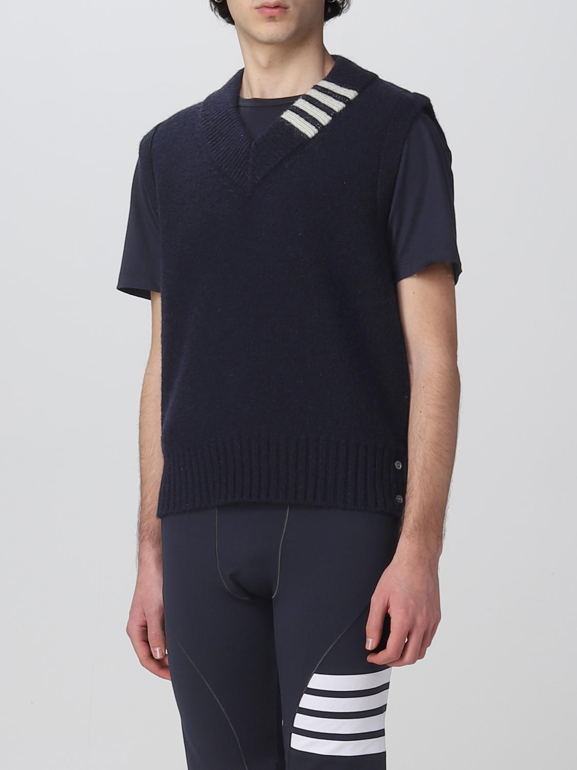 THOM BROWNE WESTE: Pullover herren Thom Browne, Blau - Img 4
