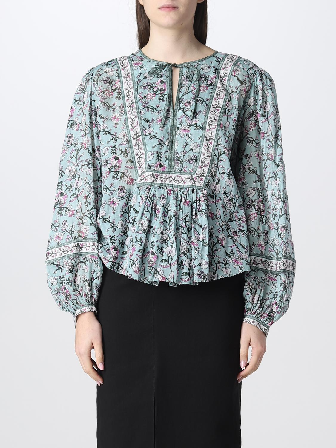 ISABEL MARANT ETOILE TOP: Top femme Isabel Marant Etoile, Vert - Img 1