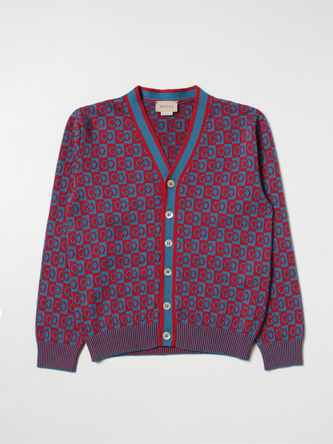 GUCCI PULLOVER: Pullover kinder Gucci, Hellblau - Img 1