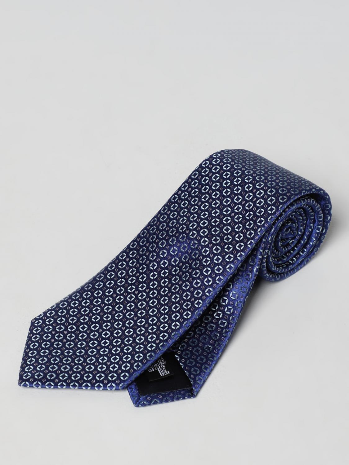 GIORGIO ARMANI CORBATA: Corbata hombre Giorgio Armani, Azul Oscuro - Img 1