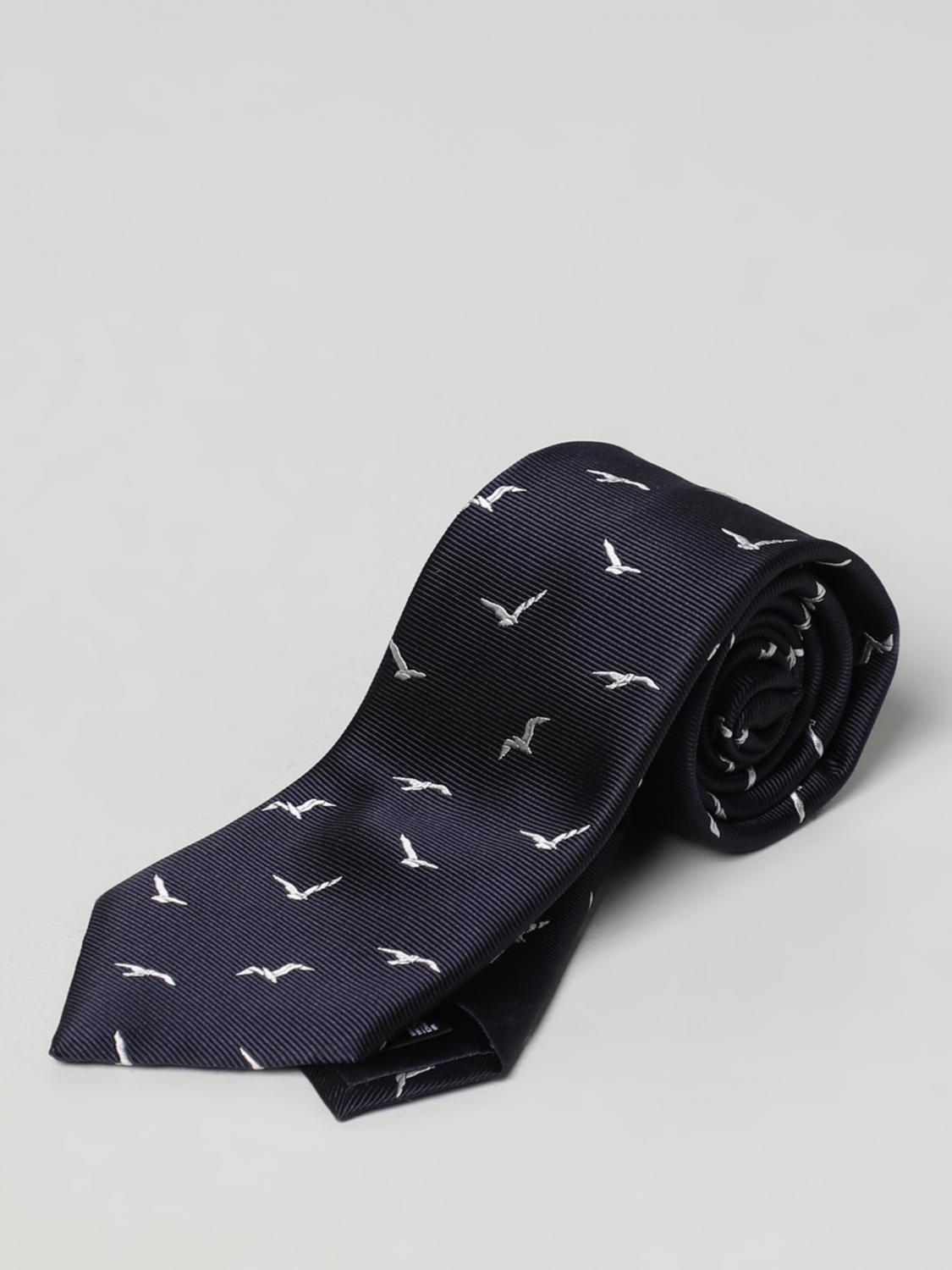 GIORGIO ARMANI CORBATA: Corbata hombre Giorgio Armani, Azul Oscuro - Img 1