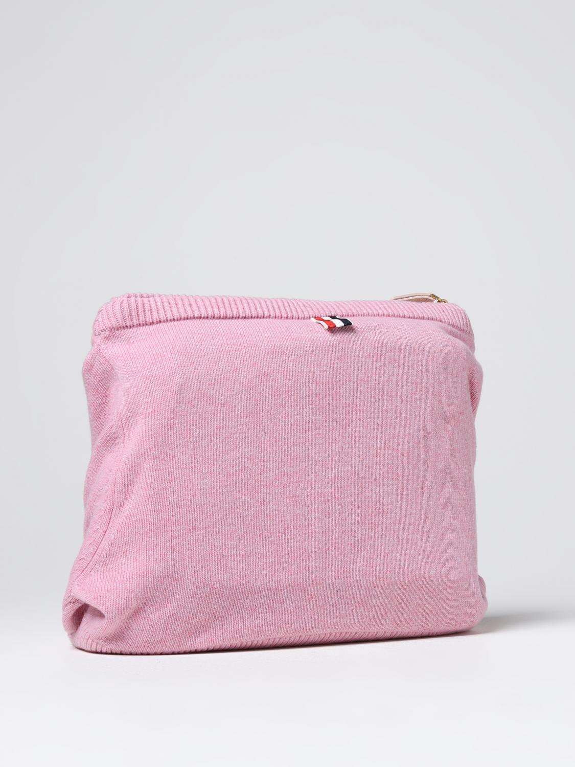 THOM BROWNE BORSA A TRACOLLA: Borsa Sweater Thom Browne in lana, Rosa - Img 2
