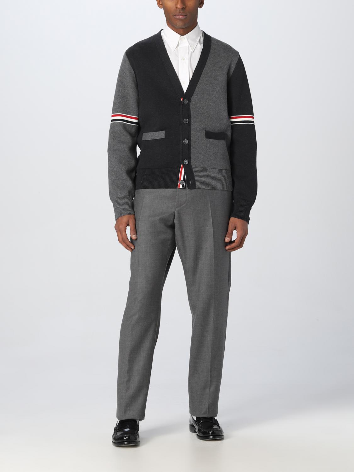 THOM BROWNE PULLOVER: Pullover herren Thom Browne, Grau - Img 2