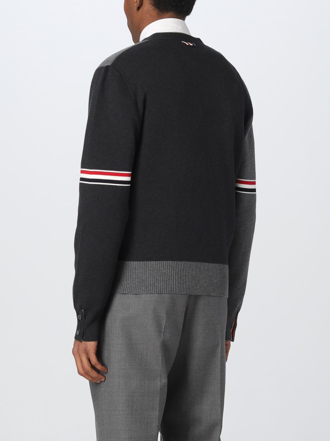 THOM BROWNE PULLOVER: Pullover herren Thom Browne, Grau - Img 3