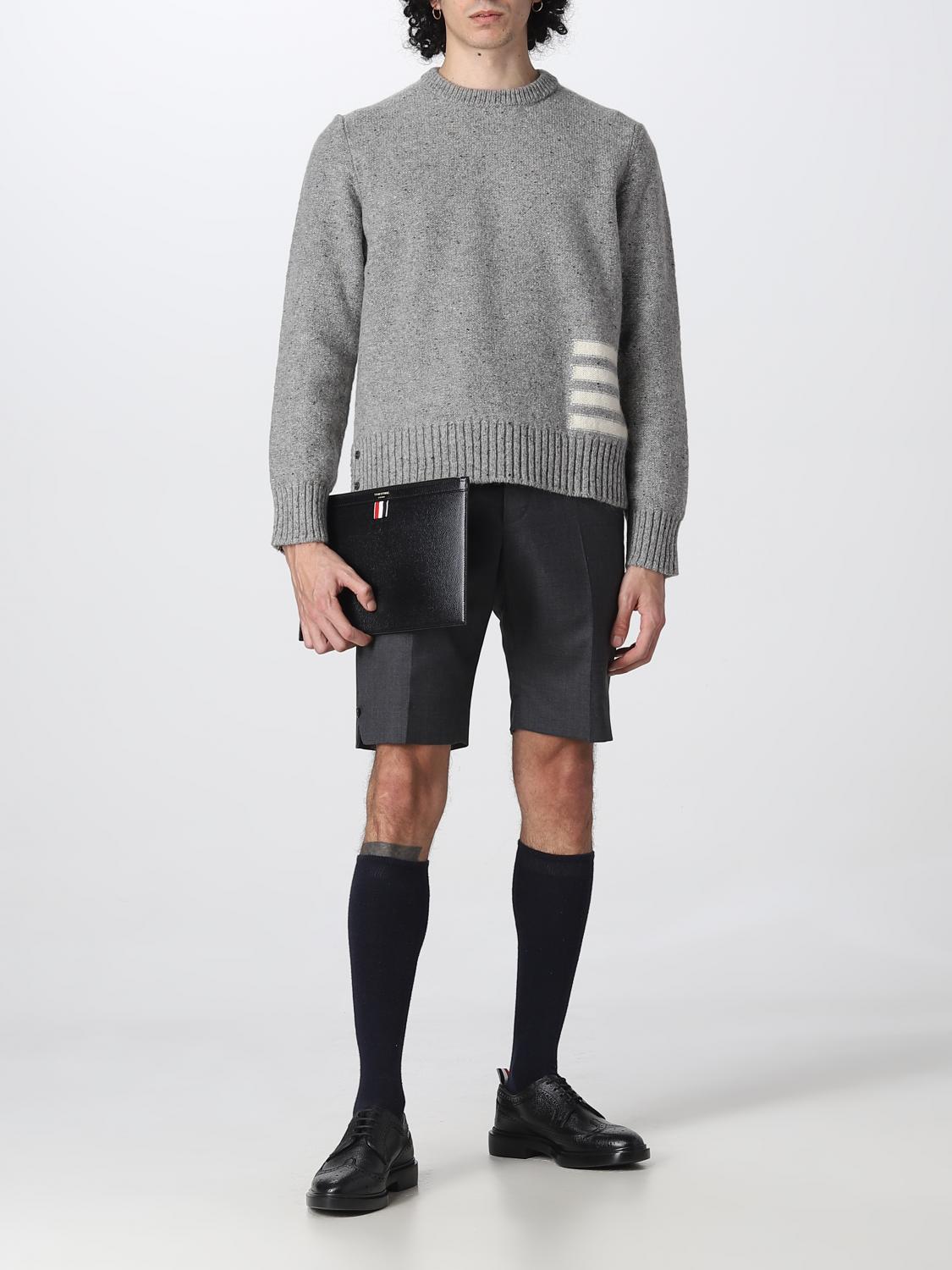 THOM BROWNE SHORTS: Short men Thom Browne, Grey - Img 2