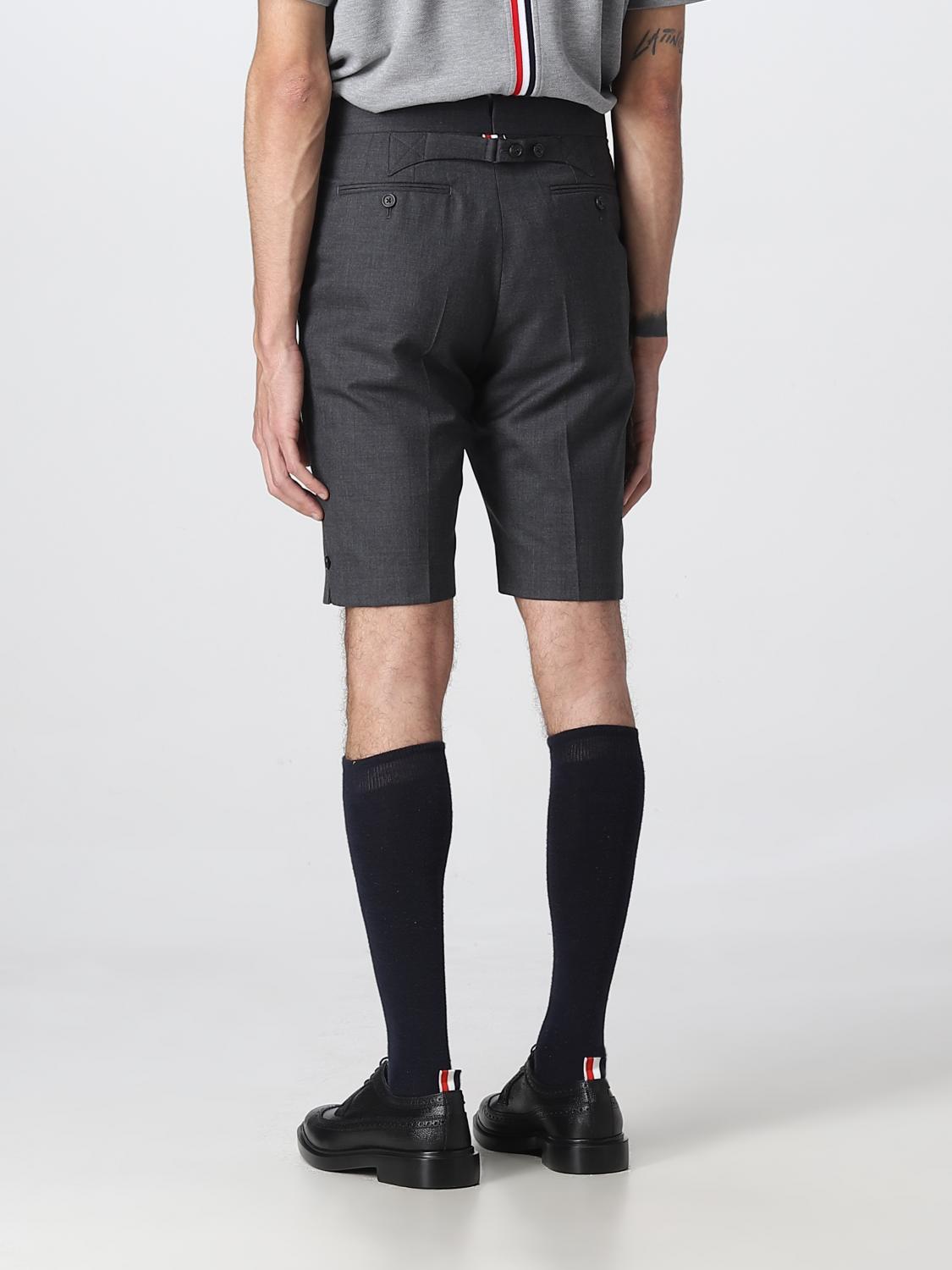 THOM BROWNE SHORTS: Short men Thom Browne, Grey - Img 3