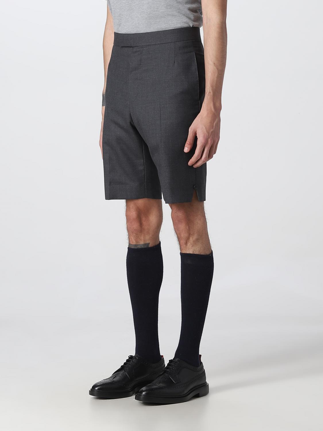 THOM BROWNE SHORTS: Short men Thom Browne, Grey - Img 4