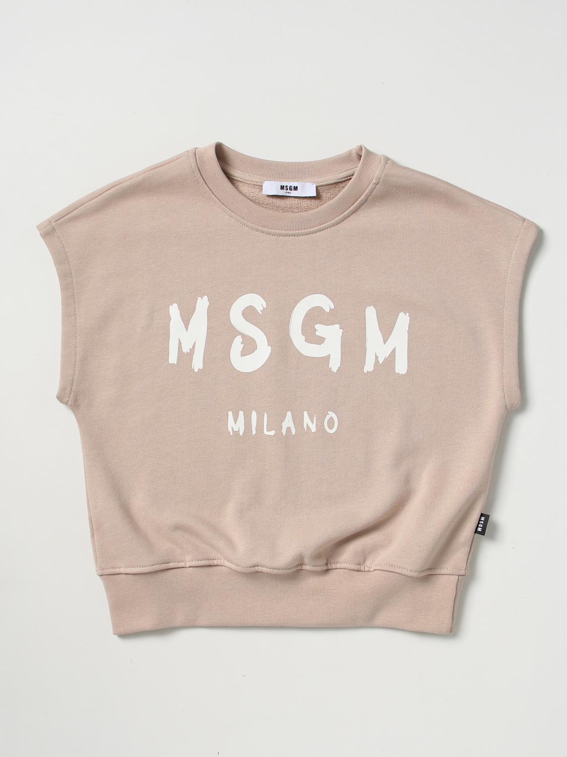 MSGM KIDS 毛衣: 毛衣 儿童 MSGM Kids, 米色 - Img 1