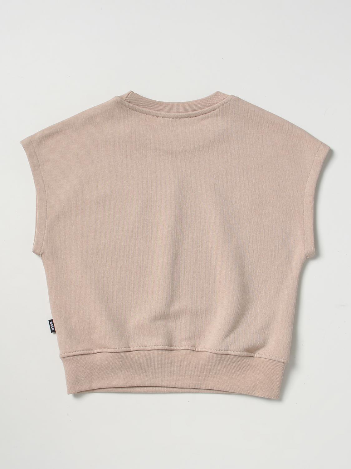 MSGM KIDS 毛衣: 毛衣 儿童 MSGM Kids, 米色 - Img 2