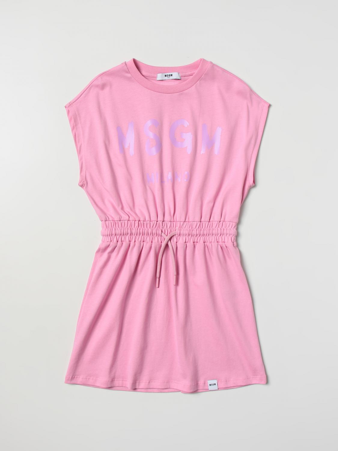 MSGM KIDS KLEID: Kleid kinder MSGM Kids, Pink - Img 1