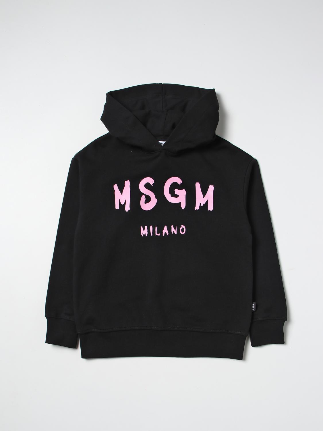 MSGM KIDS PULLOVER: Pullover kinder MSGM Kids, Schwarz - Img 1