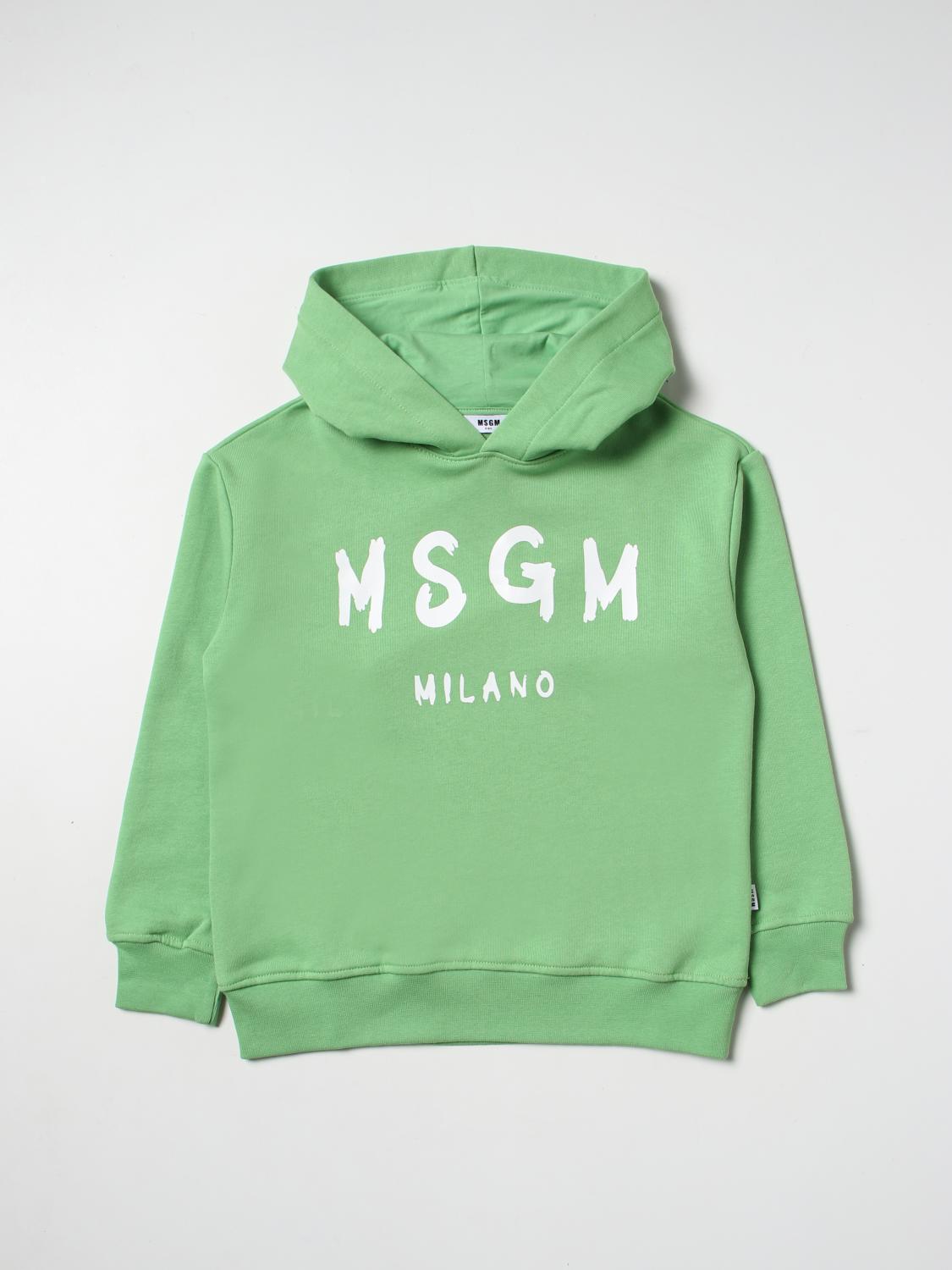 MSGM KIDS PULLOVER: Pullover kinder MSGM Kids, Grün - Img 1