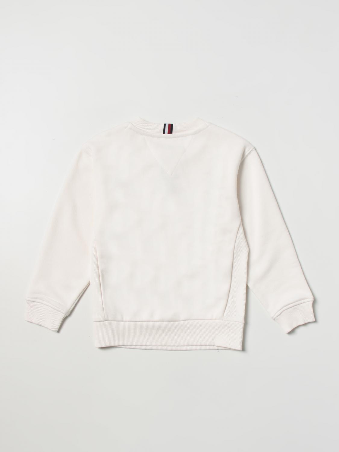 TOMMY HILFIGER PULL: Pull enfant Tommy Hilfiger, Blanc - Img 2