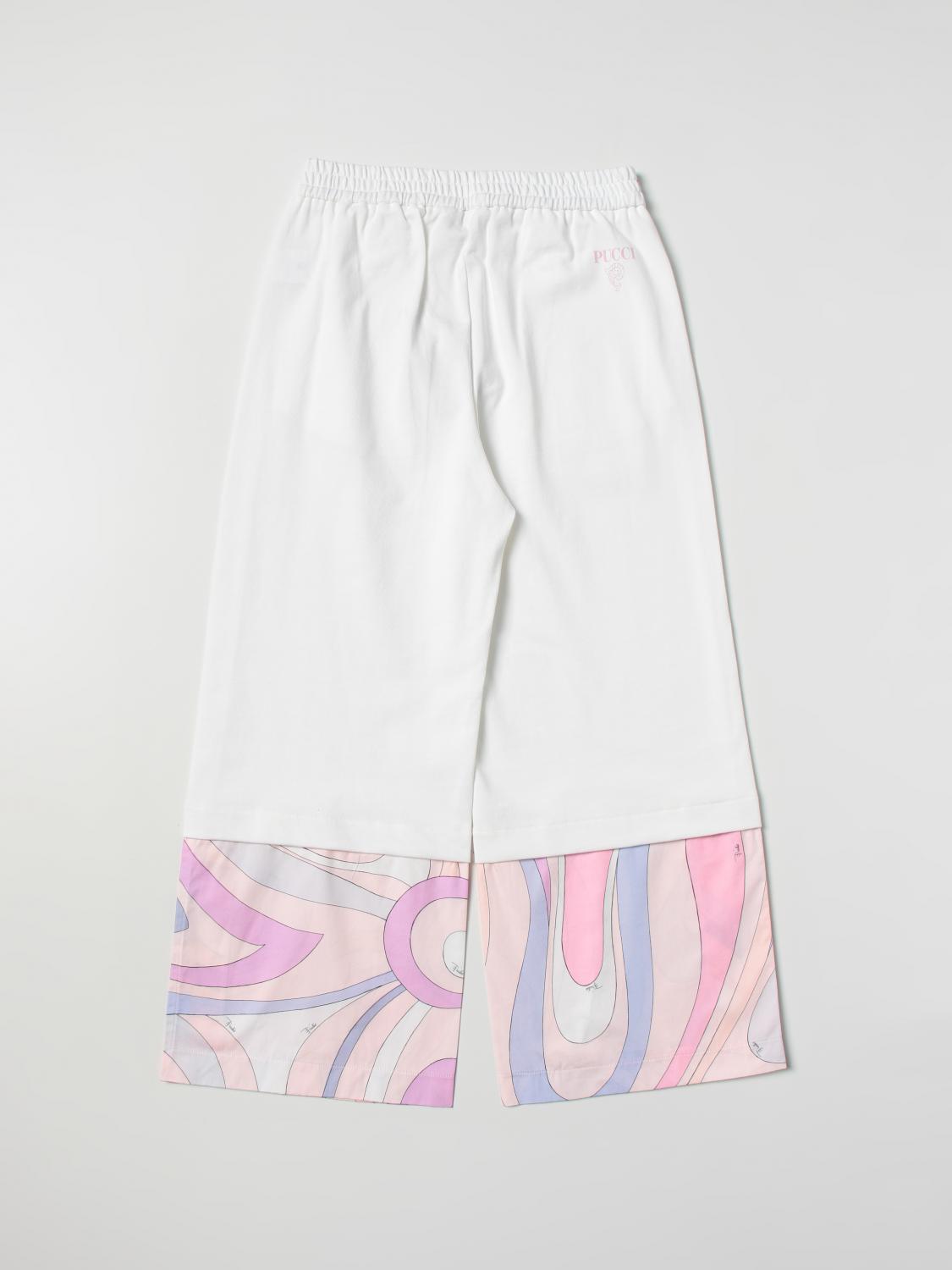 PUCCI PANTALONES: Pantalón niños Pucci, Marfil - Img 2