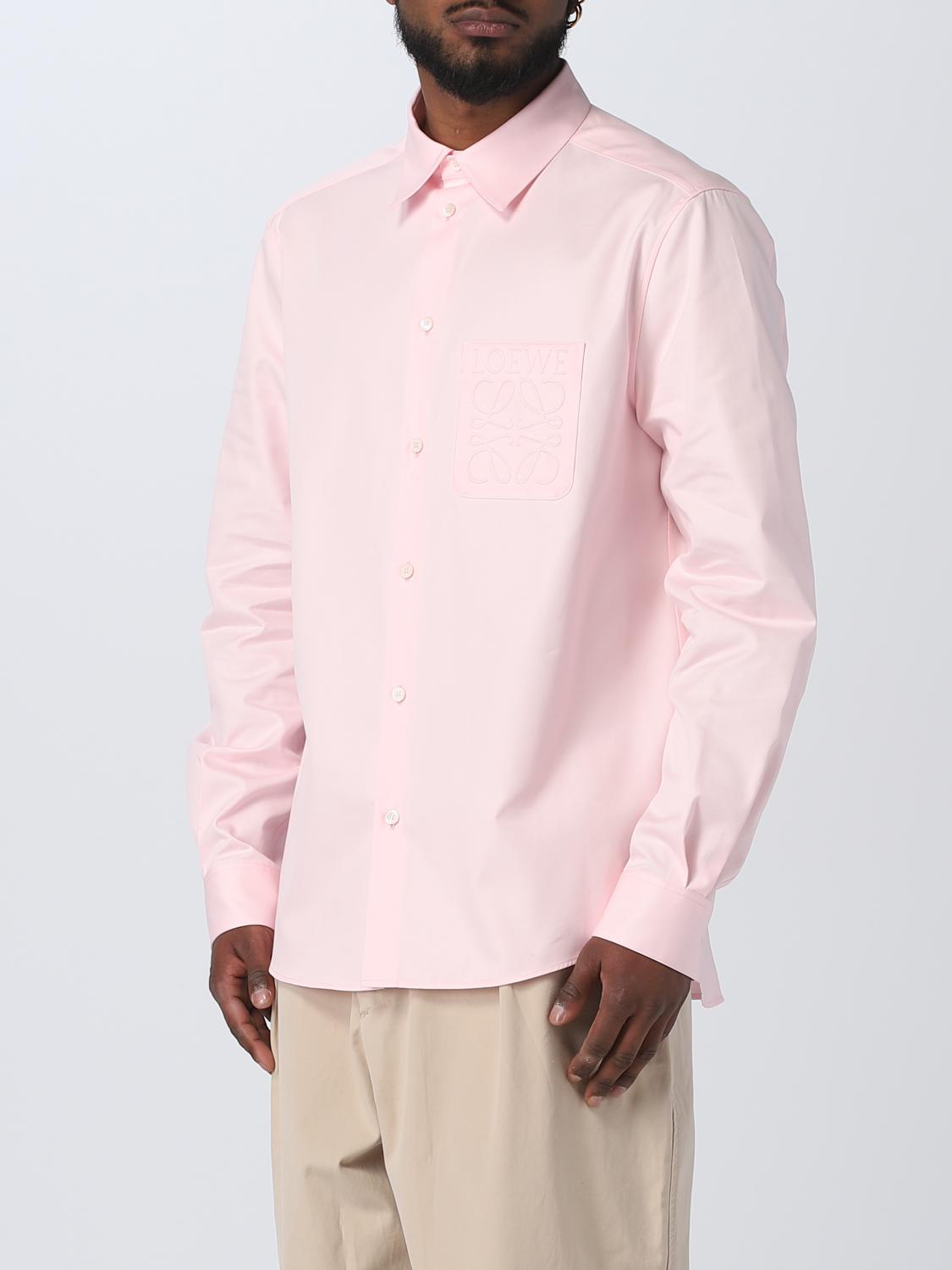 Loewe Chemise homme - Rose | H526Y05WAD | GIGLIO.COM