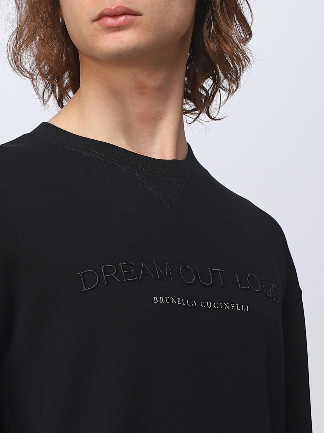 BRUNELLO CUCINELLI SWEATSHIRT: Pull homme Brunello Cucinelli, Noir - Img 5