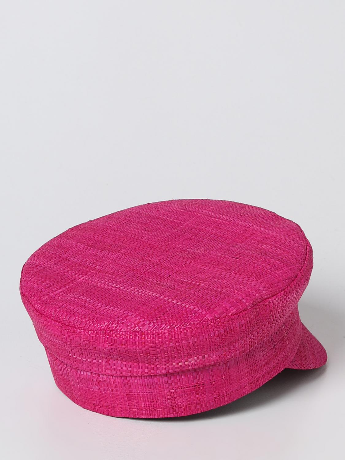 RUSLAN BAGINSKIY SOMBRERO: Sombrero mujer Ruslan Baginskiy, Rosa - Img 2