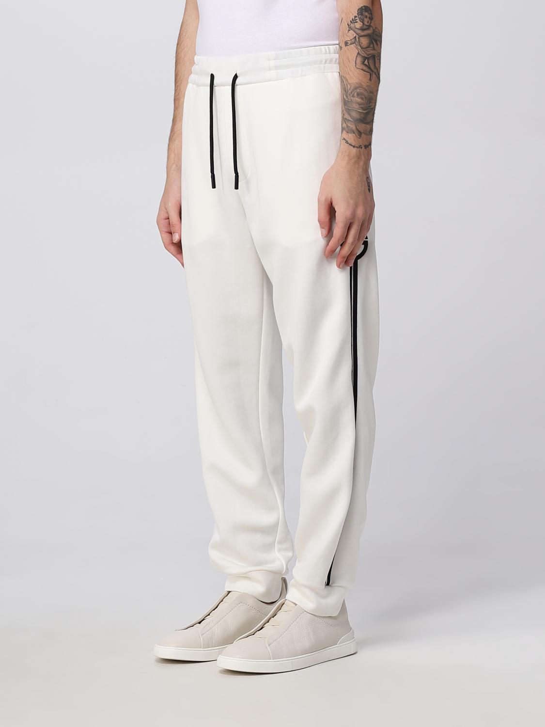 GIORGIO ARMANI PANTS: Pants men Giorgio Armani, White - Img 4