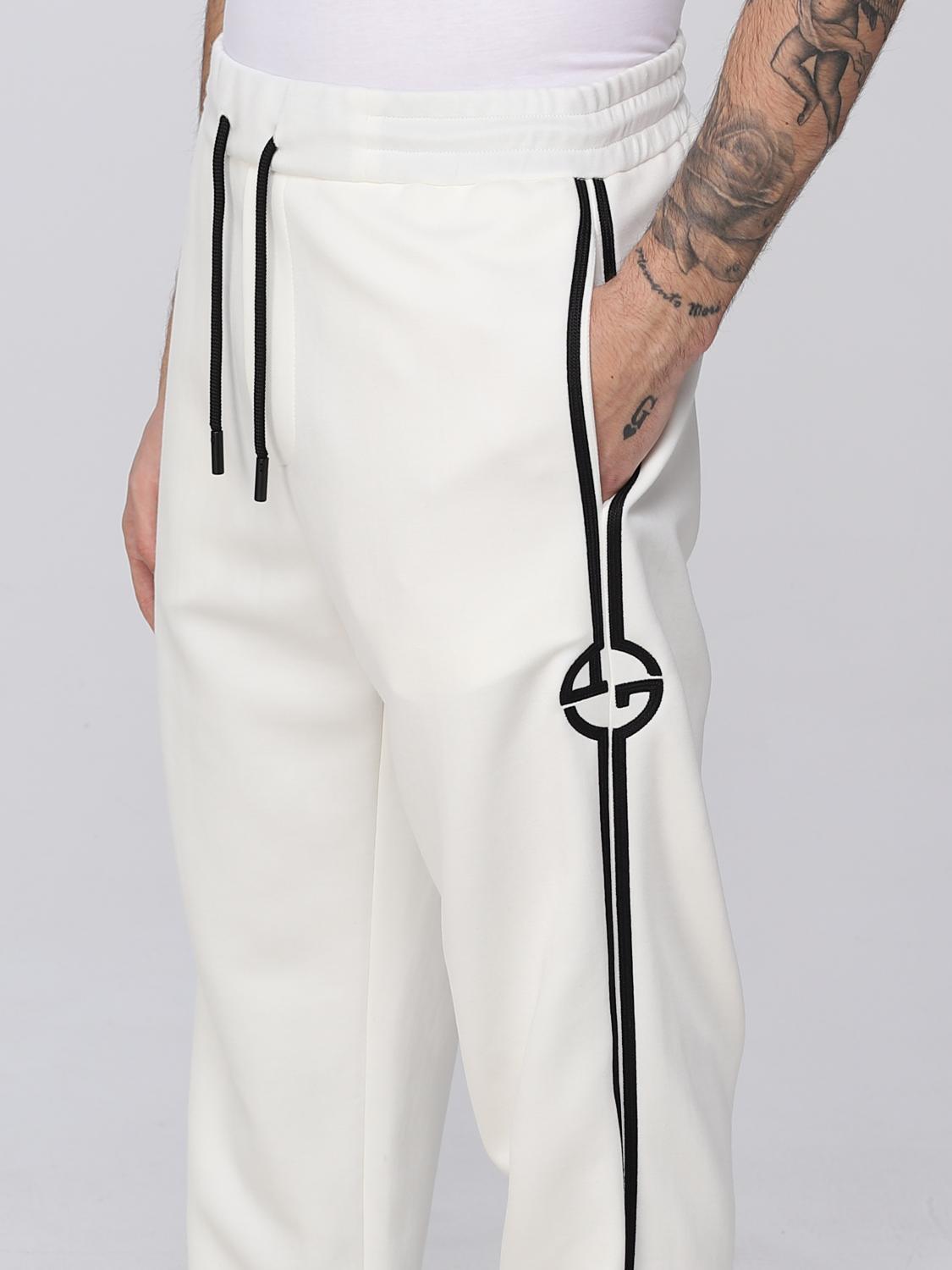 GIORGIO ARMANI PANTS: Pants men Giorgio Armani, White - Img 5
