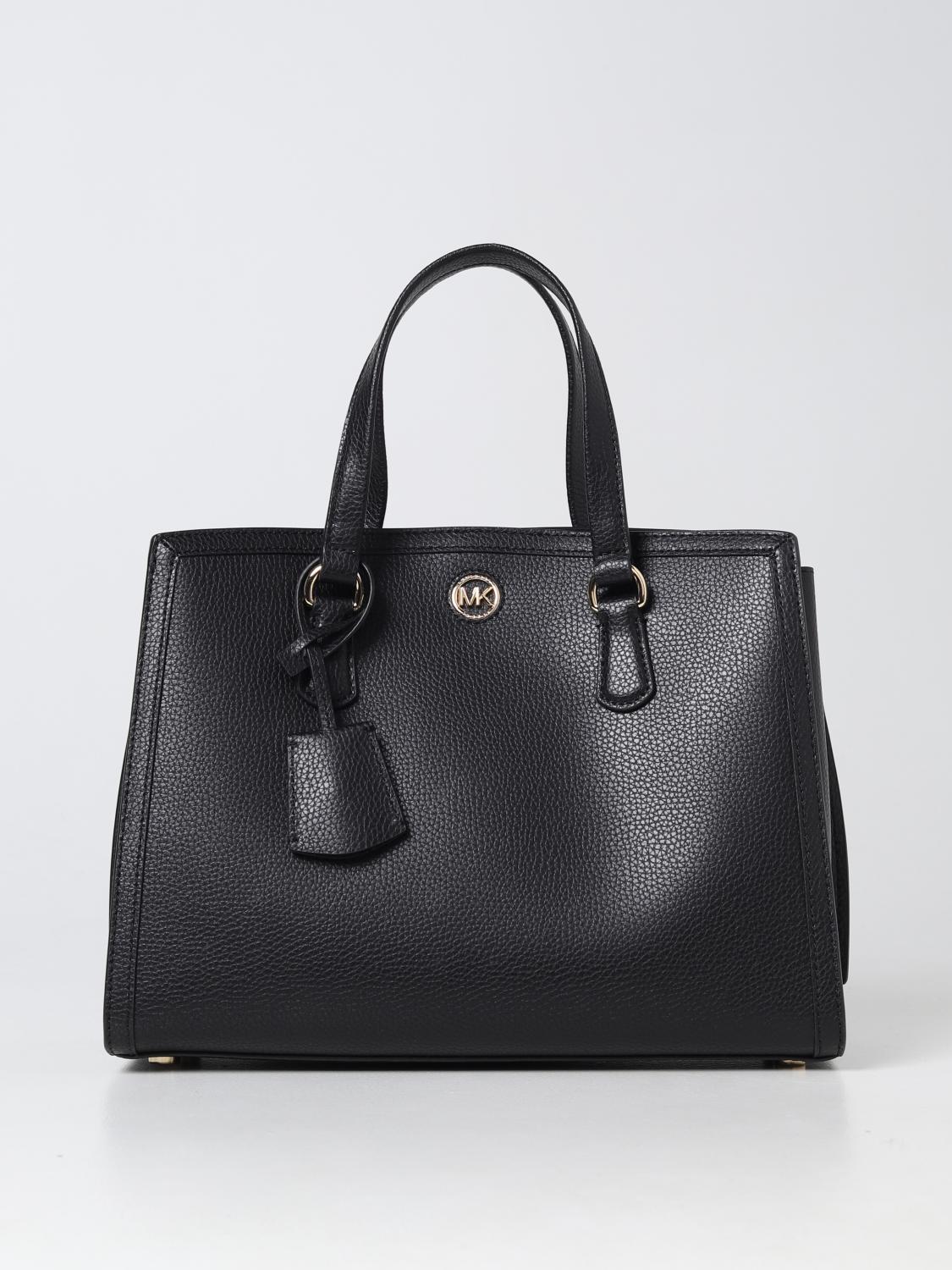 Michael Kors Chantal bag in textured leather - Black | 30F2G7CS2T 