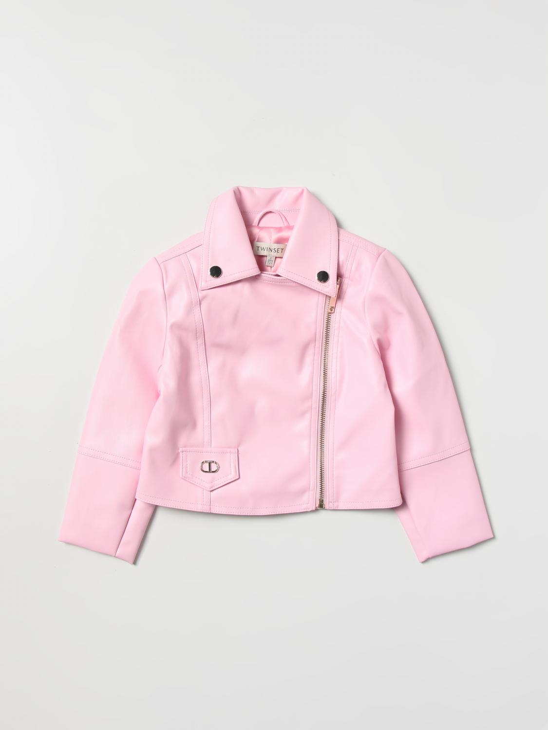 TWINSET CHAQUETA: Chaqueta niños Twinset, Rosa - Img 1