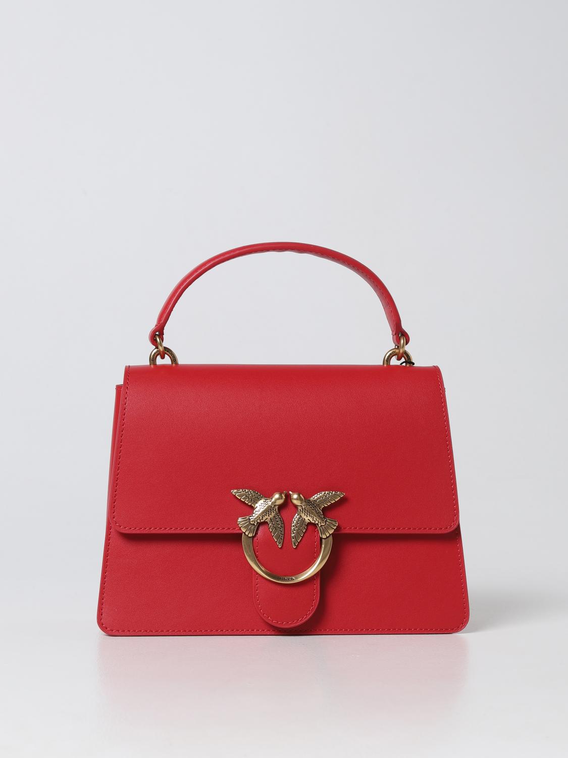 PINKO HANDBAG: Shoulder bag woman Pinko, Red - Img 1