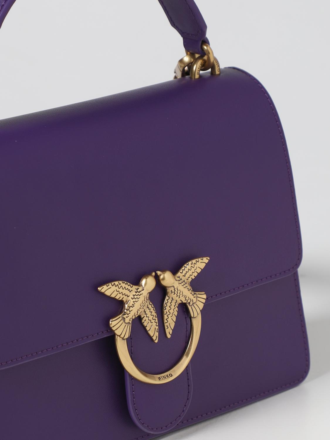 PINKO HANDTASCHE: Schultertasche damen Pinko, Violett - Img 3