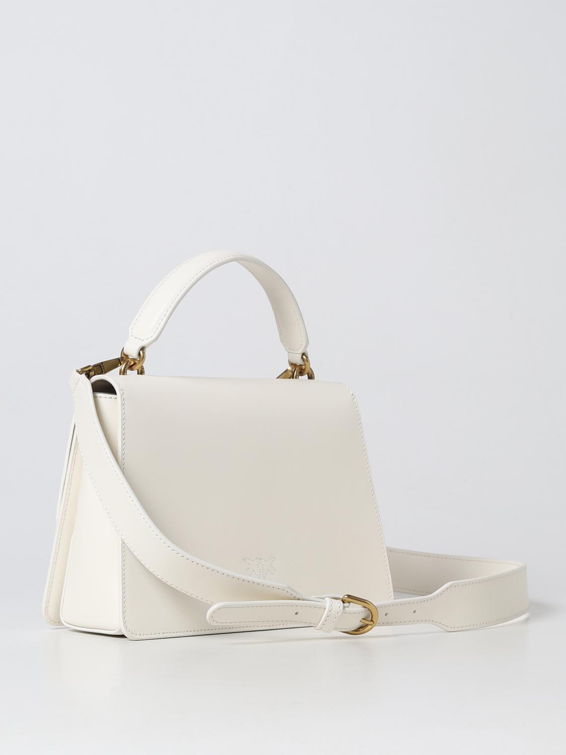 PINKO HANDTASCHE: Schultertasche damen Pinko, Ivory - Img 2