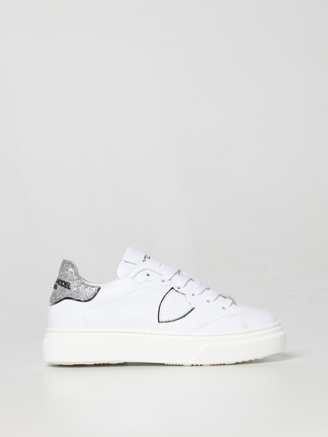 PHILIPPE MODEL JUNIOR ZAPATILLAS: Zapatos niños Philippe Model Junior, Blanco - Img 1