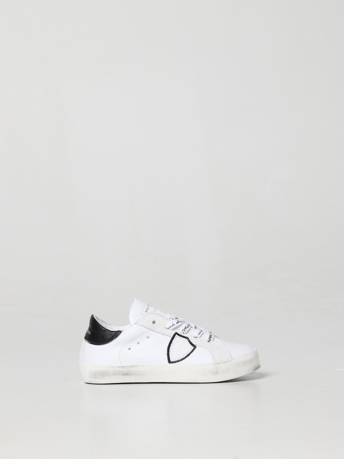 PHILIPPE MODEL JUNIOR ZAPATILLAS: Zapatos niños Philippe Model Junior, Blanco - Img 1