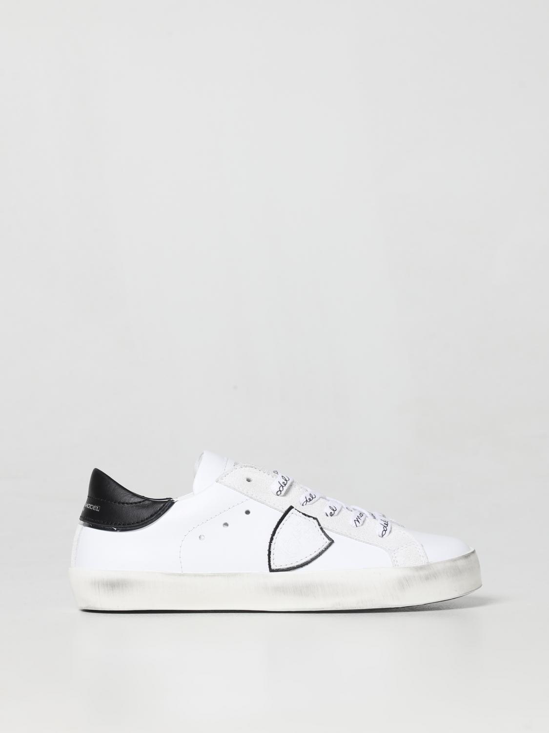 PHILIPPE MODEL JUNIOR ZAPATILLAS: Zapatos niños Philippe Model Junior, Blanco - Img 1